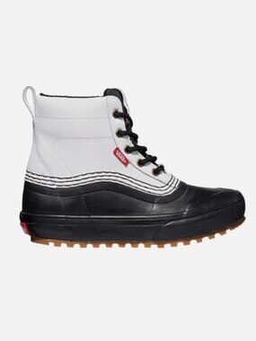 VANS x Kennedi Deck Standard Mid Snow Boot Shoes White / Black Size 8.5 W 7 M